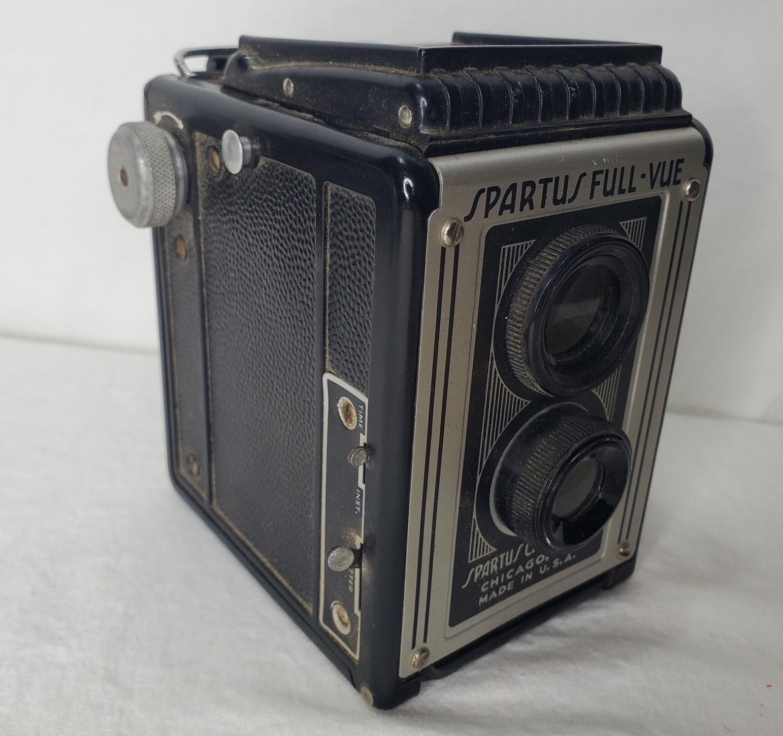 Vintage Spartus Full Vue Camera Instruction Manual Ephemera 1950s Chicago IL