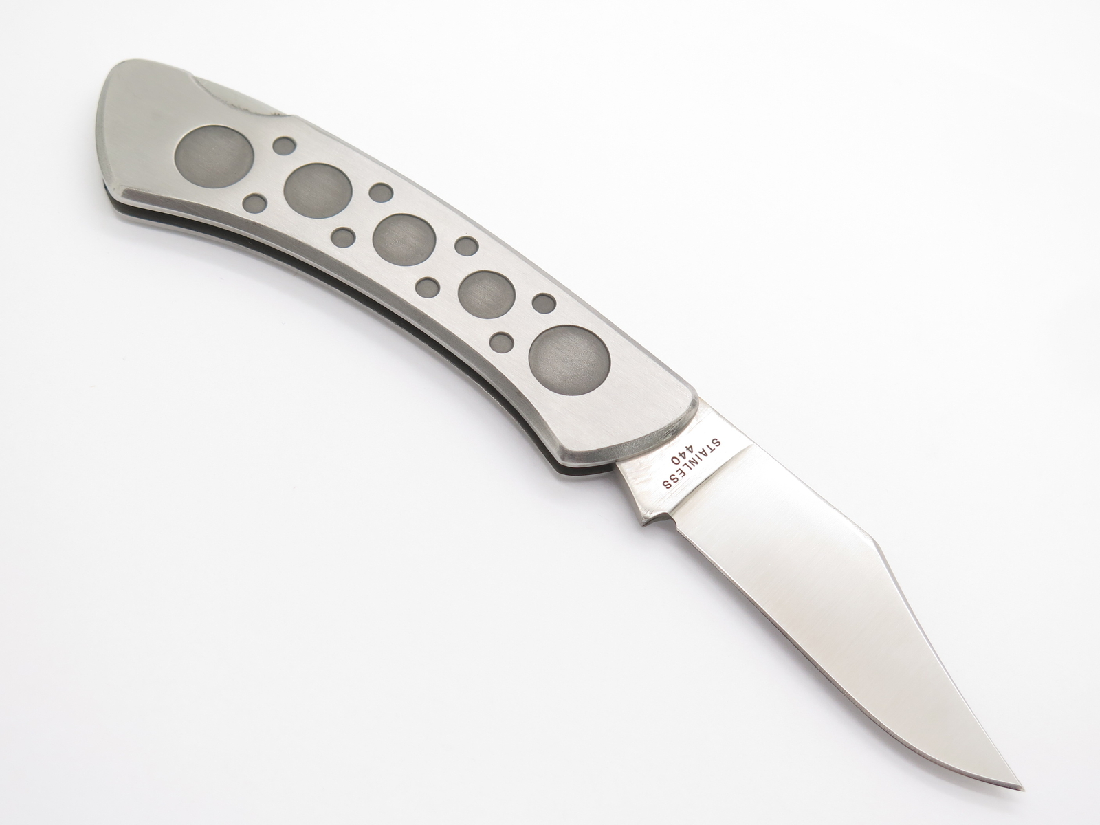 Vtg 80s Ranger's G. Sakai Seki Japan 4.4 Stainless Folding Lockback Pocket Knife