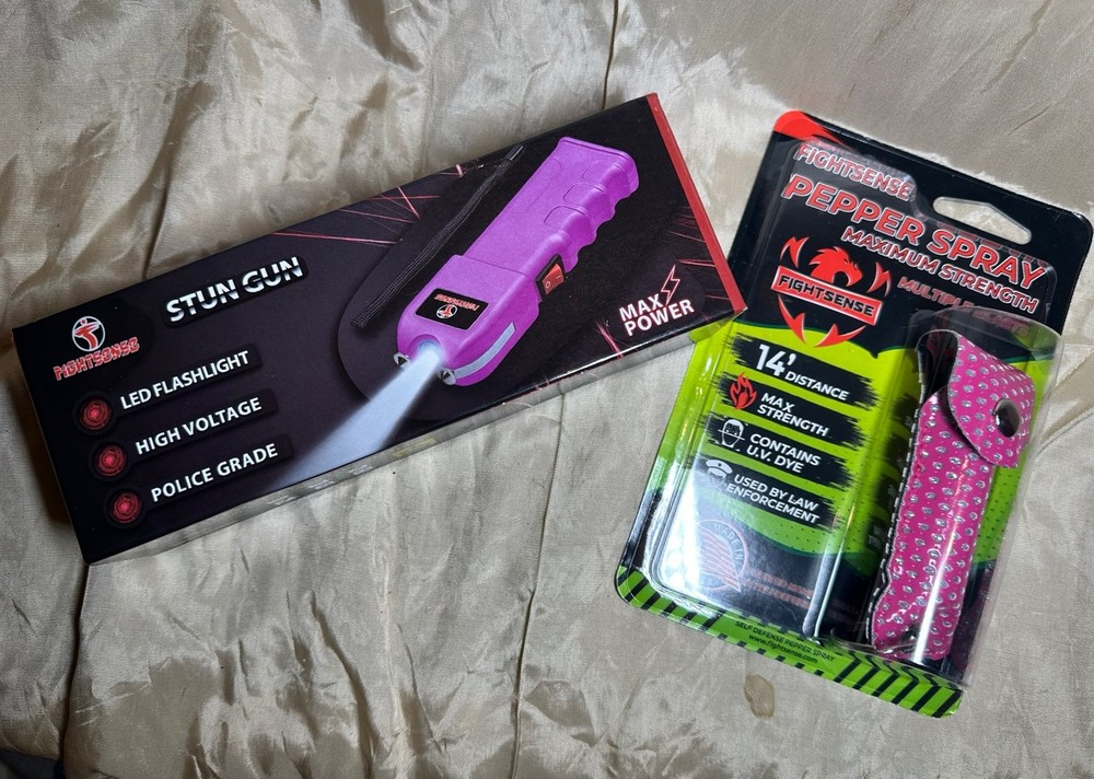 Fightsense Pepper Pray & Stun Gun