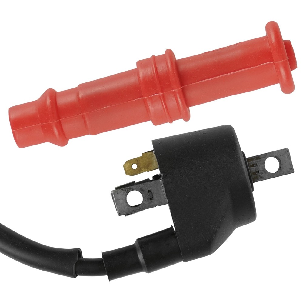 Ignition Coil with Spark Plug Boot Cap for Polaris Worker 500 1999 2001