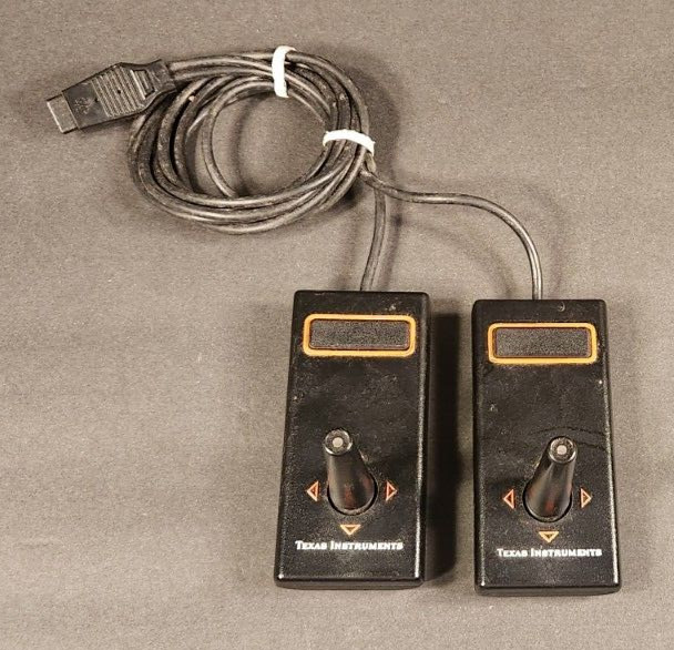 2 LOT TEXAS INSTRUMENTS HOME COMPUTER REMOTE CONTROLLER PHP-1100 AS-IS UNTESTED