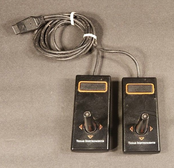 2 LOT TEXAS INSTRUMENTS HOME COMPUTER REMOTE CONTROLLER PHP-1100 AS-IS UNTESTED