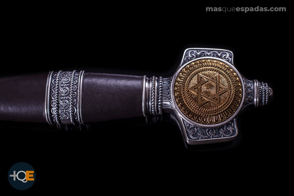 King Solomon's Sword Silver and Gold