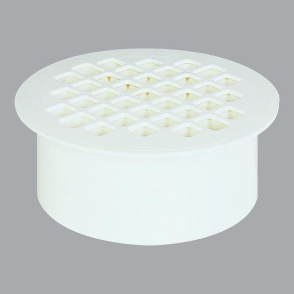 2 PACK - 2" SIOUX CHIEF PVC INSIDE PIPE FLOOR DRAIN