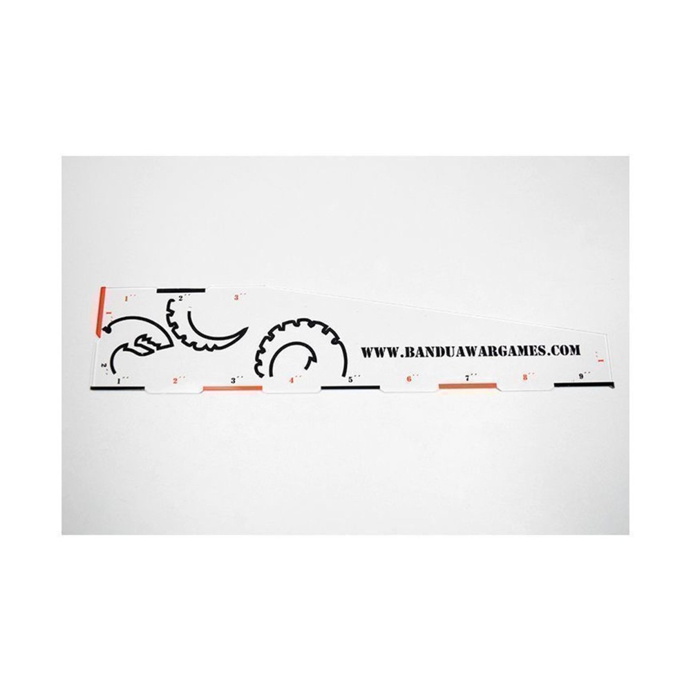 Bandua Warhammer Accessory 9" Ruler - The Devourer New