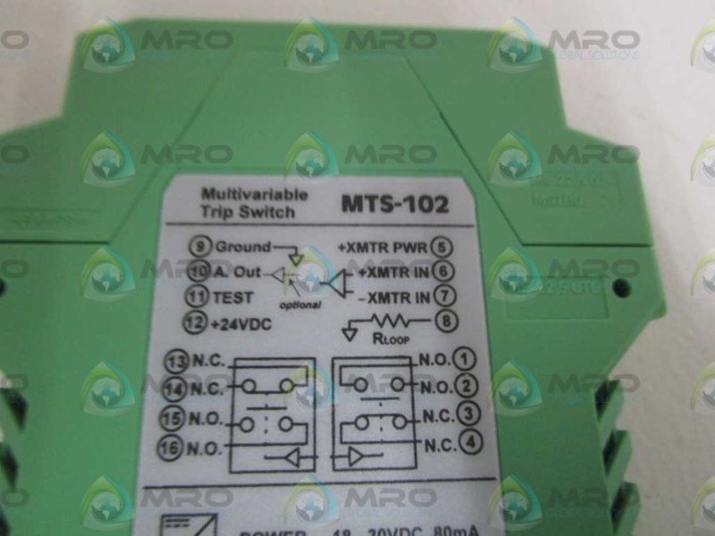 VEKTRON MULTIVARIABLE TRIP SWITCH MTS-102 NSMP
