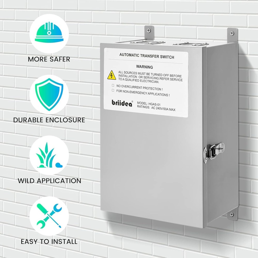 RV Transfer Switch, Automatic Transfer Switch 50 Amp Applied to RV, Speedboat...