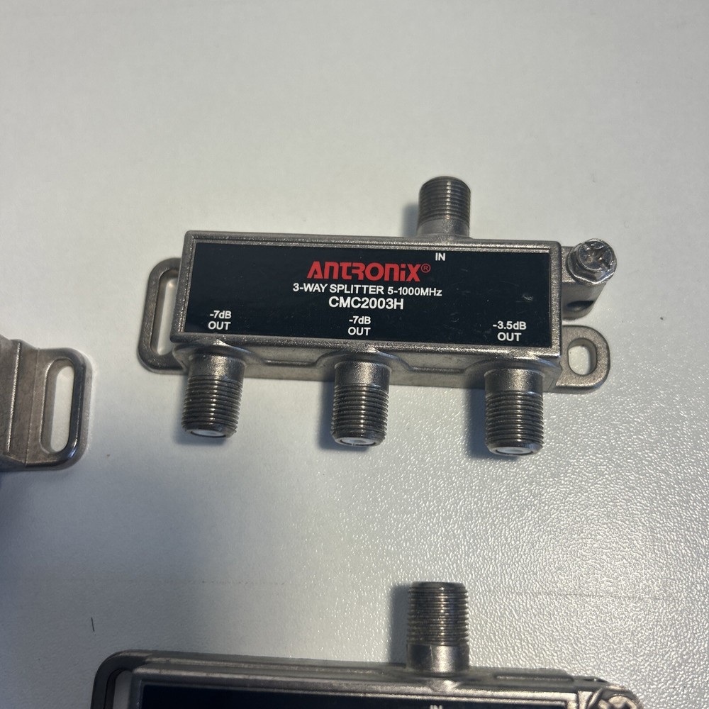Antronix Three Way Splitter(2) ￼Antronix Two Way Splitter (1)