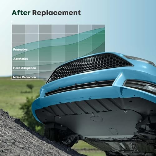 Engine Splash Shield Compatible with Toyota Avalon 2013-2015, Front Left Lower