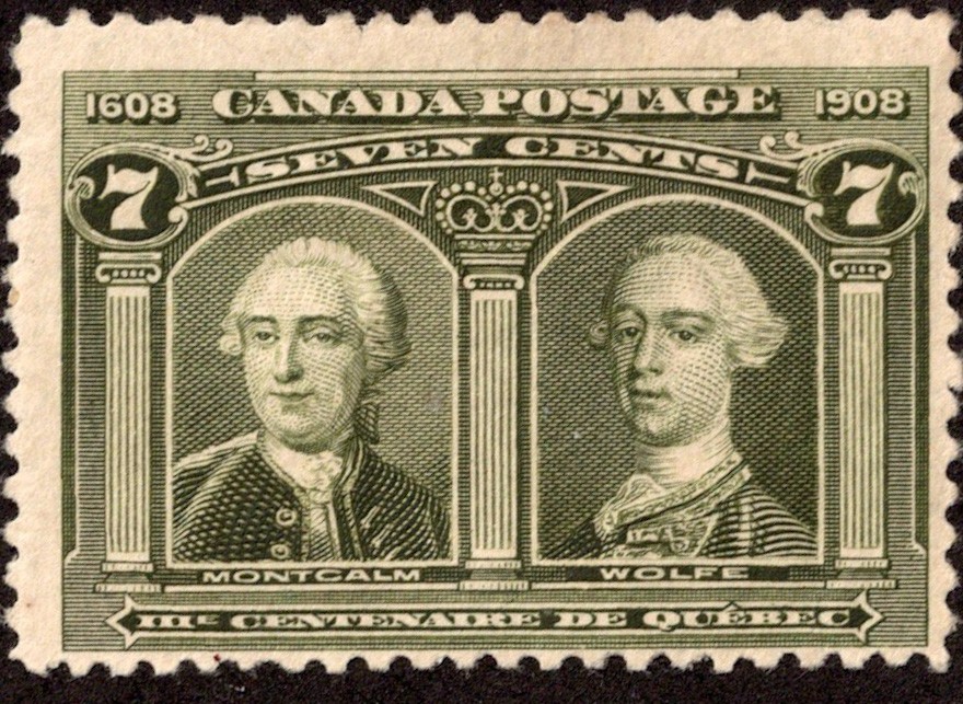 Canada Scott 100 Unused hinged.