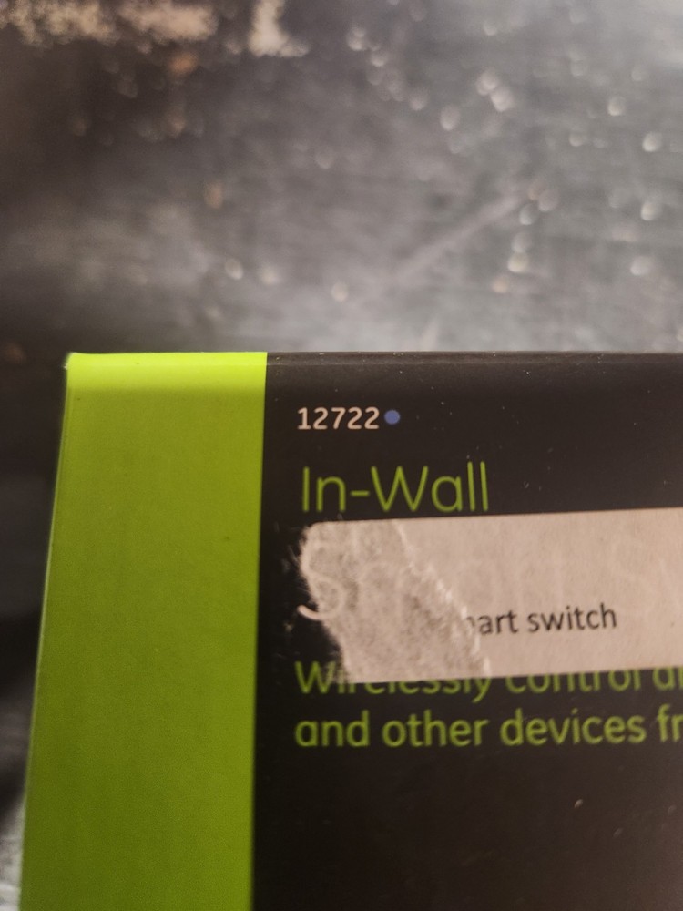 GE722 IN-WALL SMART SWITCH