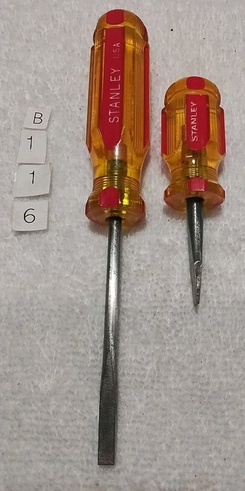 2pc STANLEY SCREWDRIVER SET USA 🇺🇸