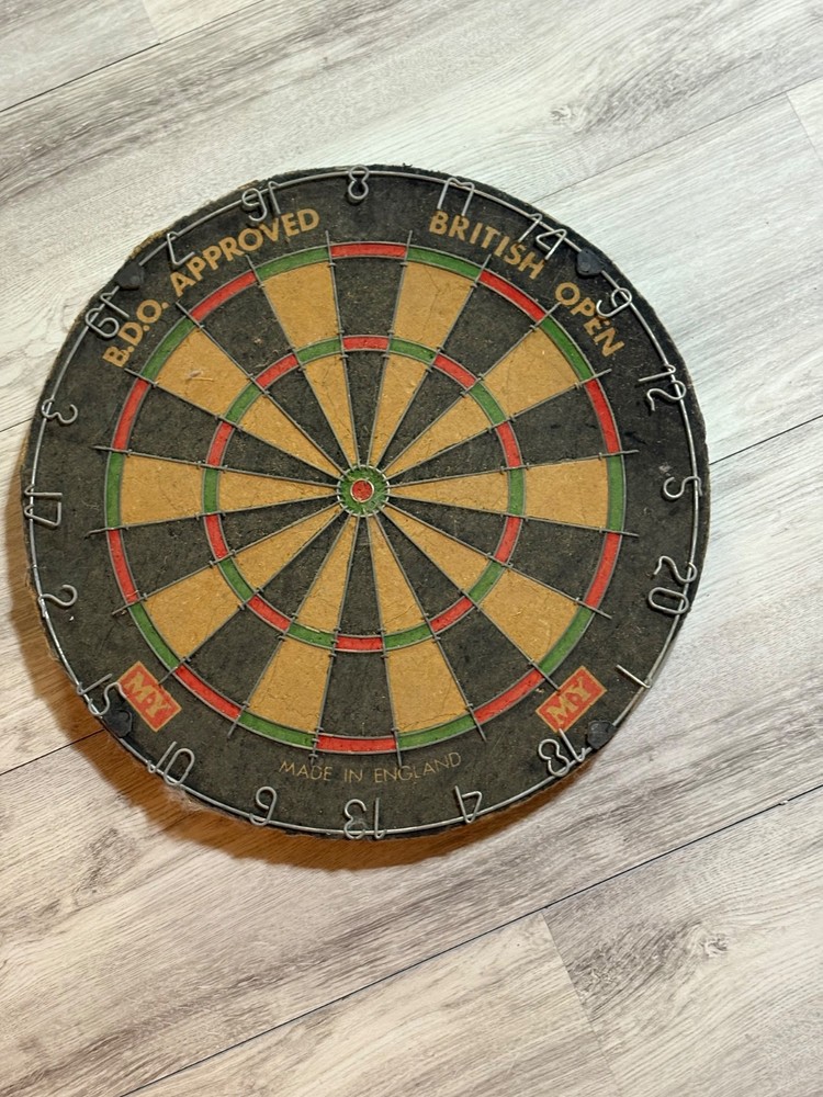 vintage british dart board