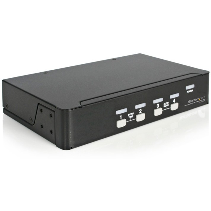 StarTech SV431USB KVM Switch 4 Ports USB 1U Rackmount