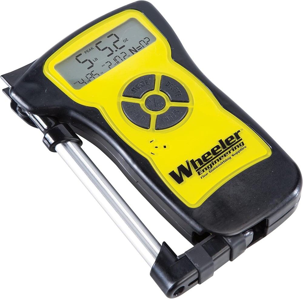 Wheeler Professional Digital Trigger Pull Gauge with 1 Oz Increments and Digital