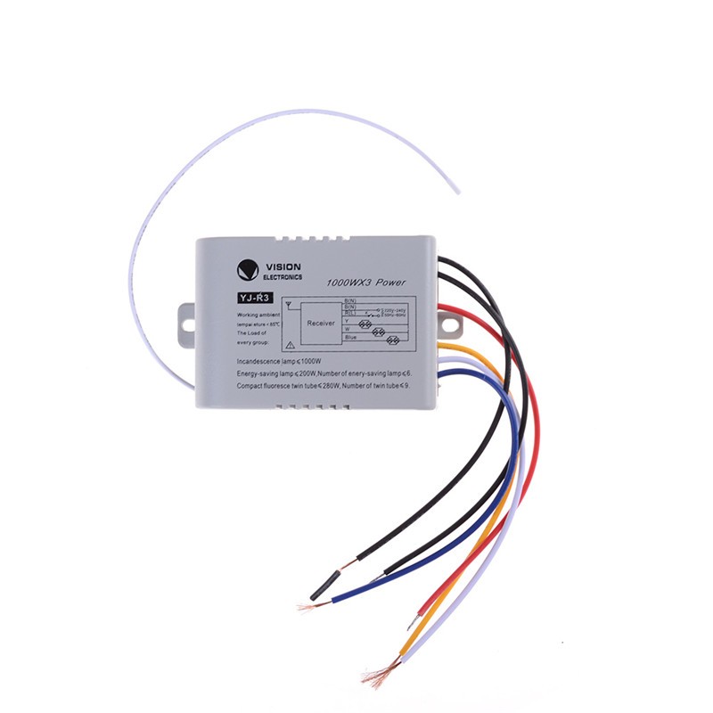 3 Channel Wireless Remote Control Switch Digital Remote Control Switch P D.qhk