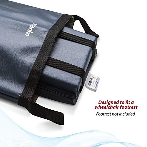 NYOrtho Wheelchair Footrest Bag/Leg Rest 22" - 26" Single (1), Blue