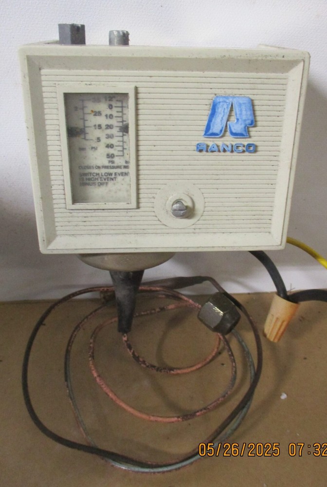 Ranco Low Pressure Control O10-1402-070