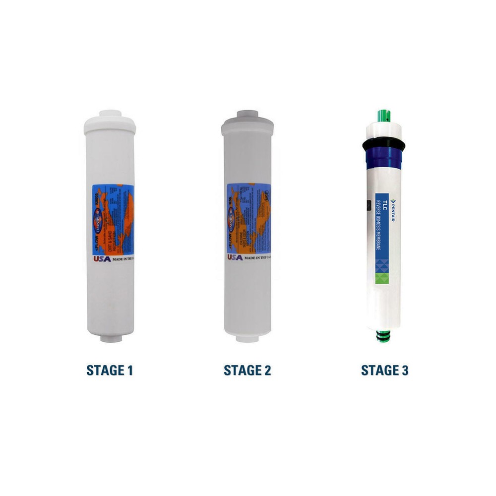 Vertex PWC Filter Replacement Kit with RO Membrane
