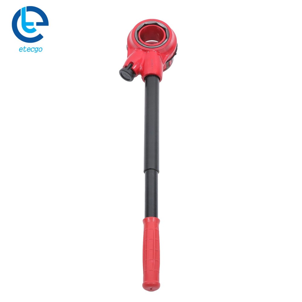 W/ 6 Dies Ratcheting Pipe Threading Tool Set Ratchet Pipe Threader Kit