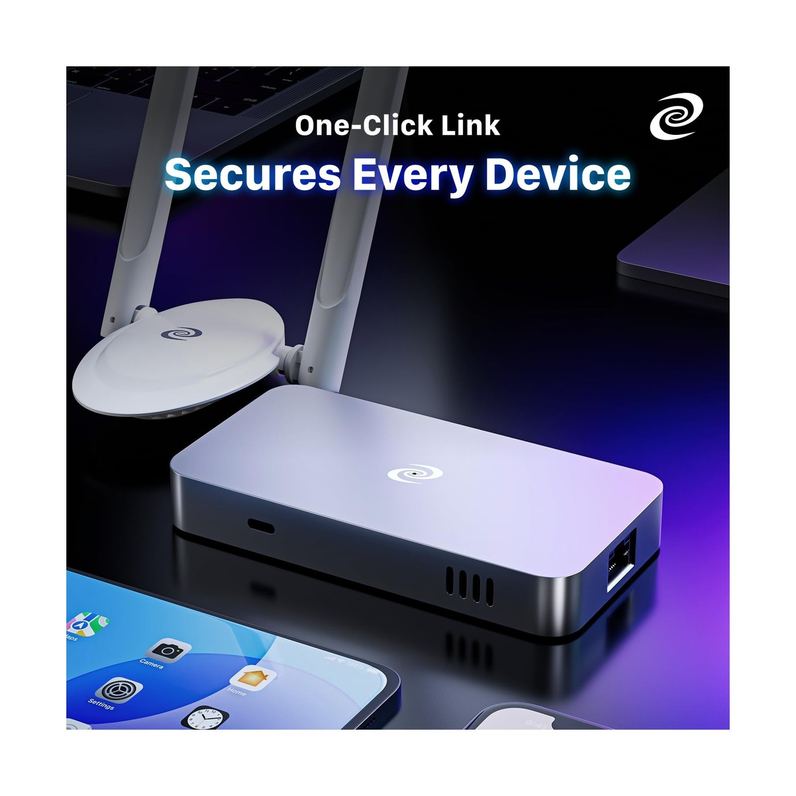 Deeper Connect Mini Decentralized VPN Router Lifetime Free for Travel Home En...