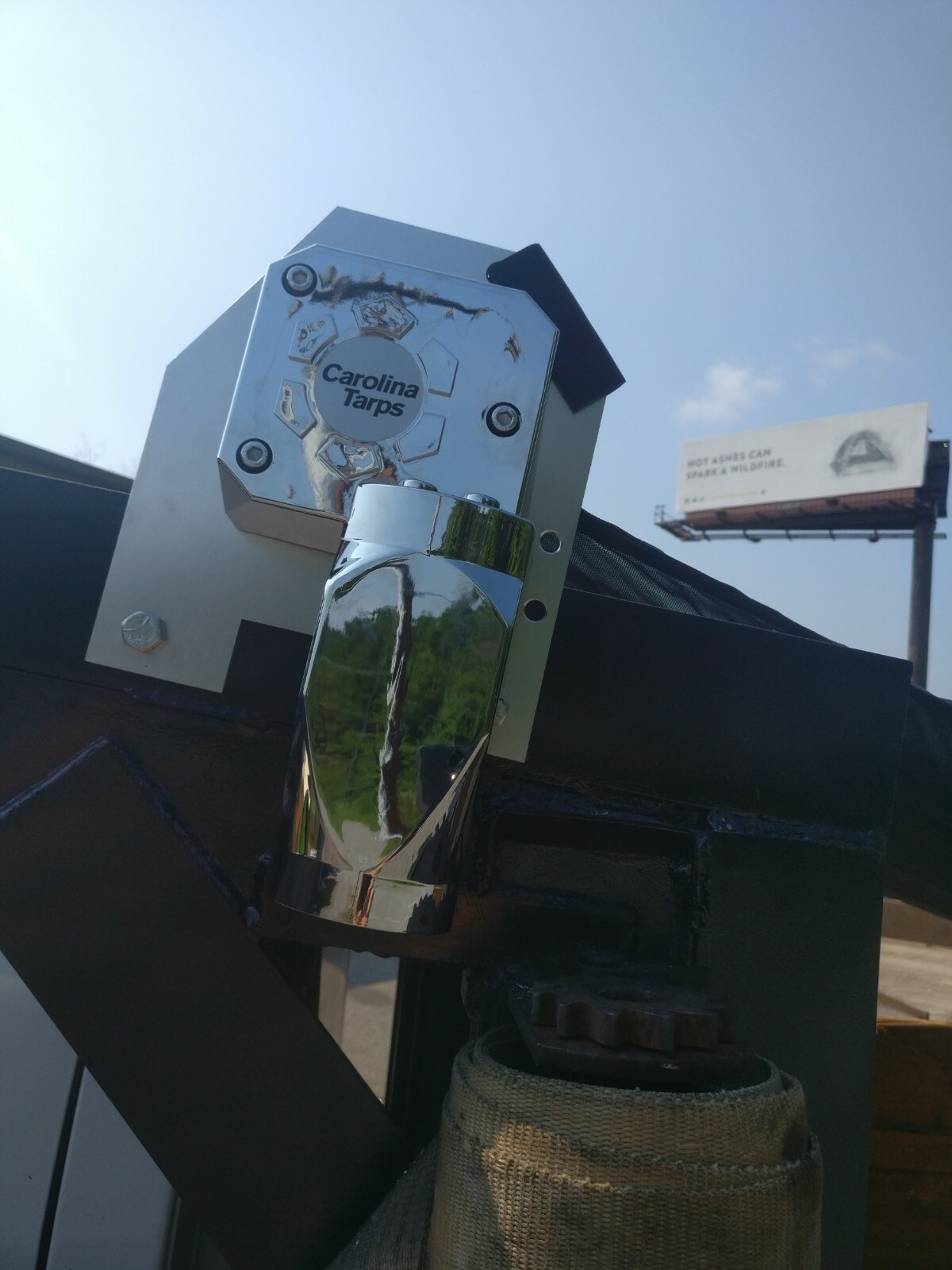 Dump Truck Tarp System 4 Spring Electric Aluminum Flip Tarp Kit up to 24' Long