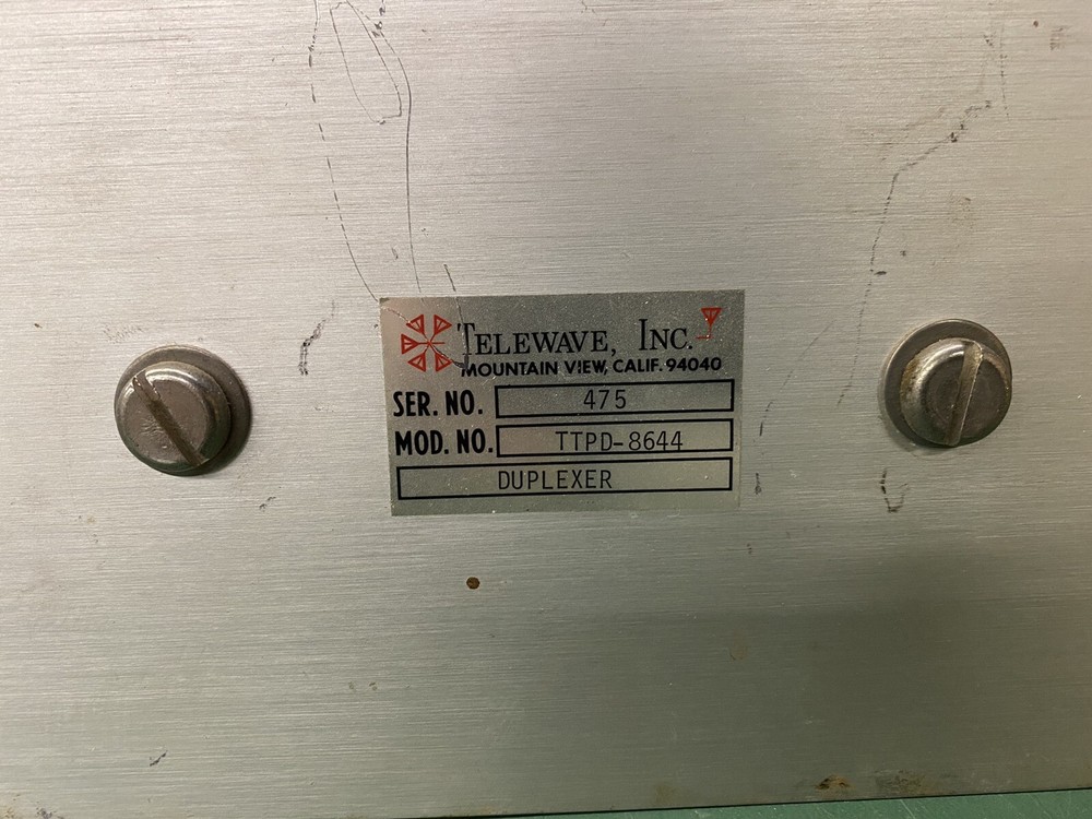 Telewave Duplexer TTPD-8644