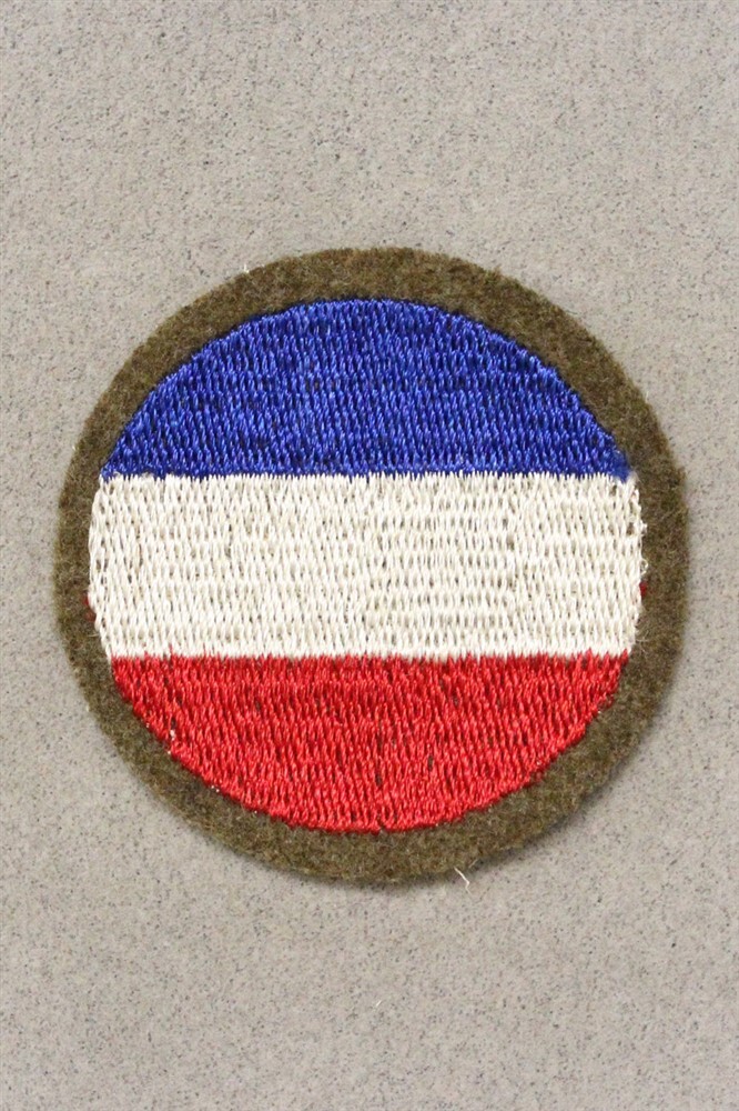 c.1940 Army Patch 0762: Army Ground Forces - embroidered on wool