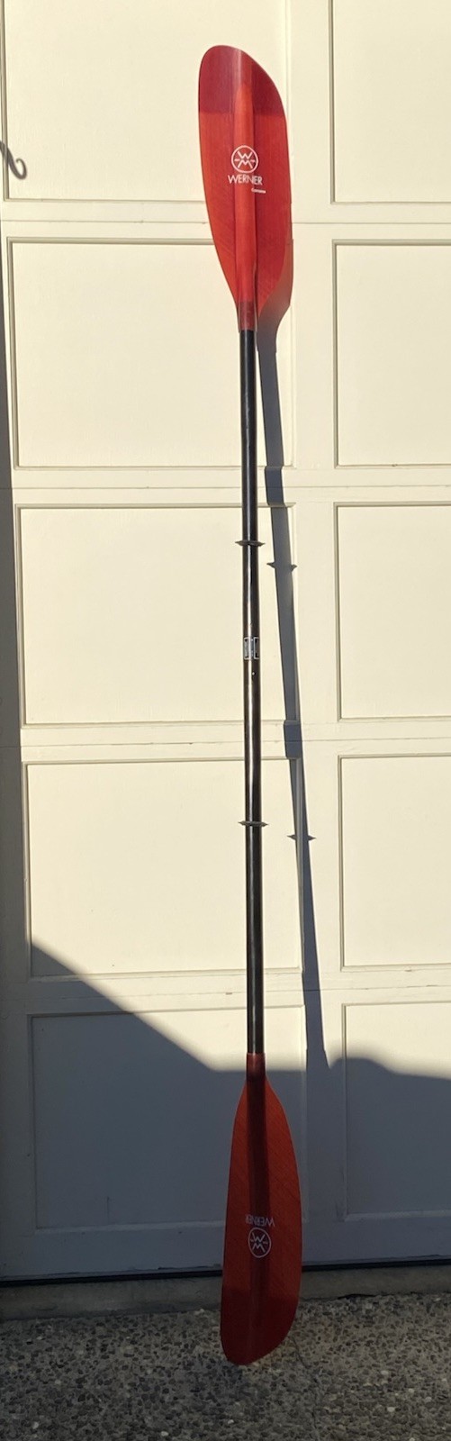 Werner Camano 230cm 2 Piece Straight Shaft Kayak Paddle