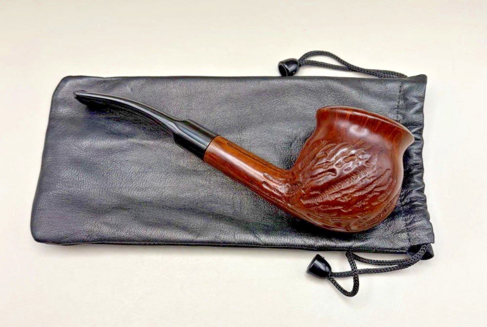 Custombilt Original 652 Cauldron Estate Pipe Clean Sharp Example w/ Pouch