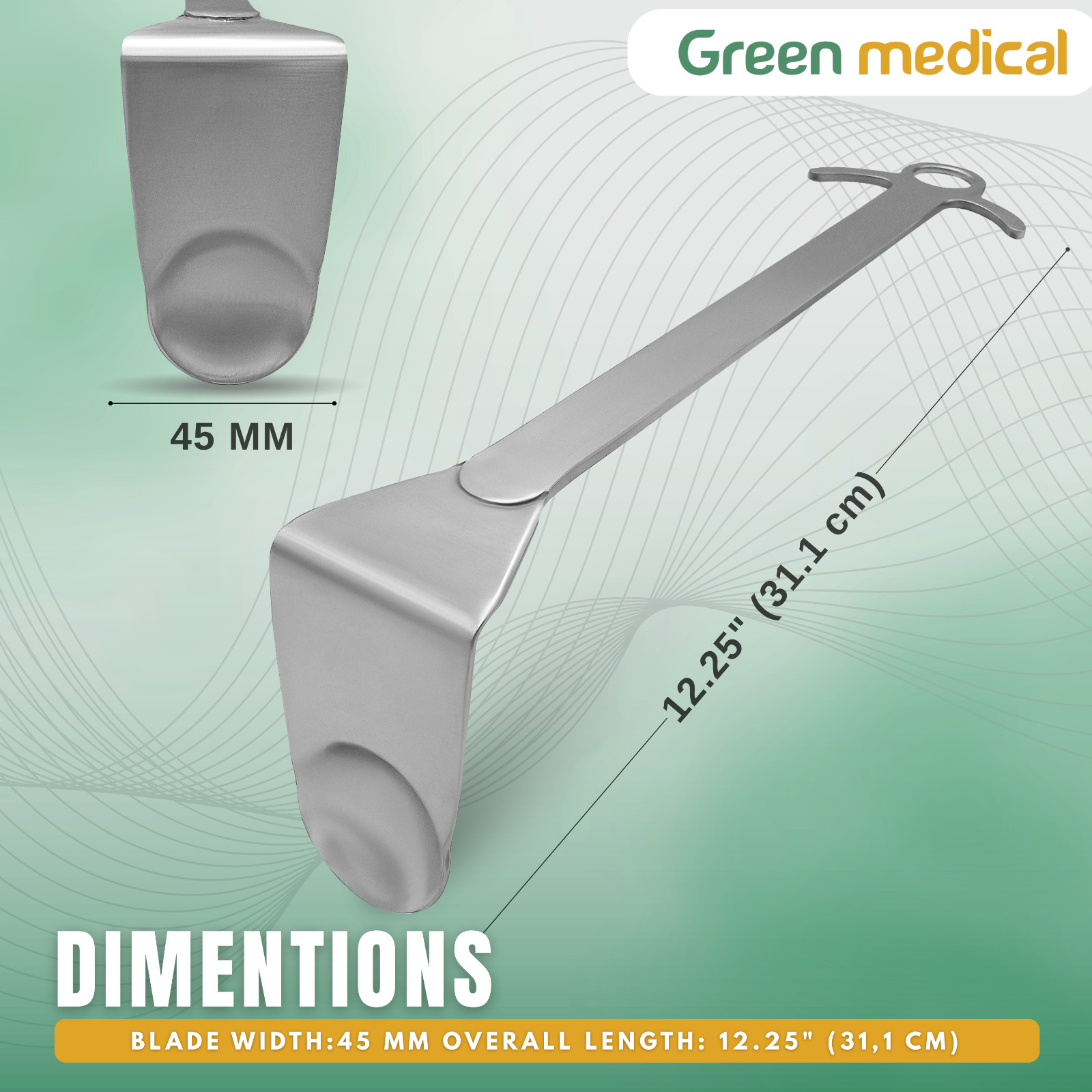 Browne Deltoid Retractor Deep Small – Orthopedic Surgical Shoulder Instrument