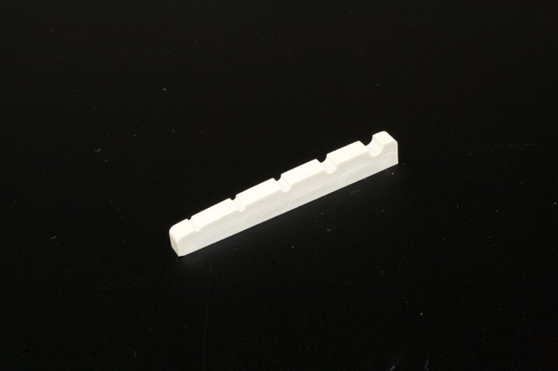 NEW - Resonant Plastic Slotted Nut (1) For 5-String Bass