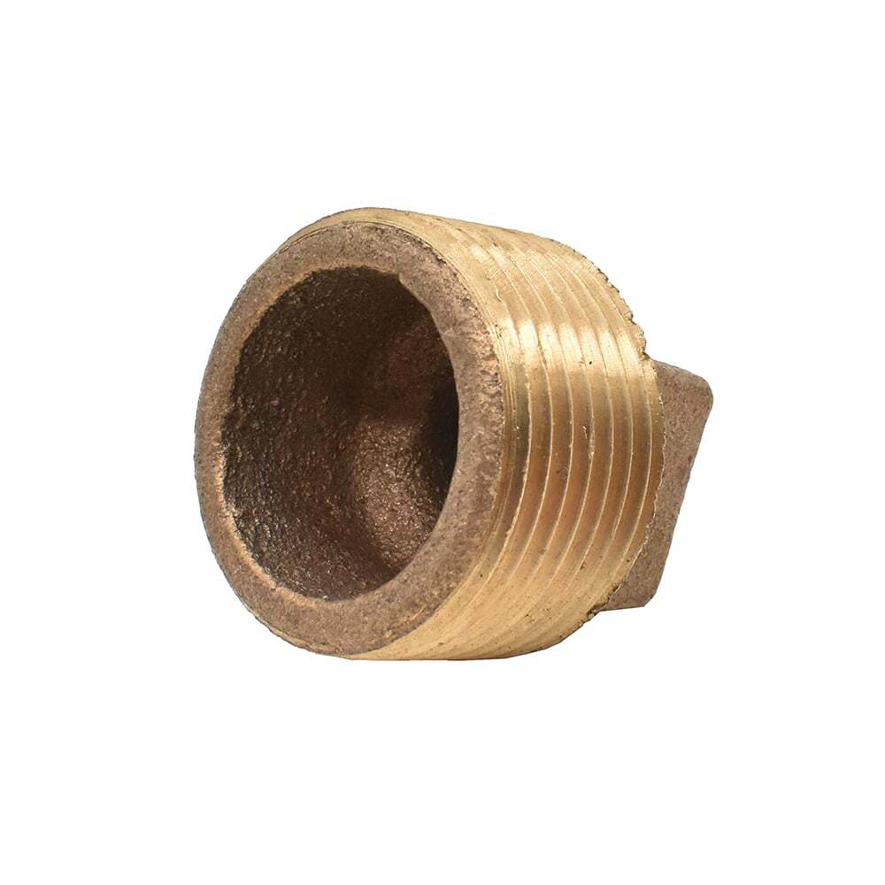 Thrifco 5318092 1/2 Inch Brass Plug Fitting