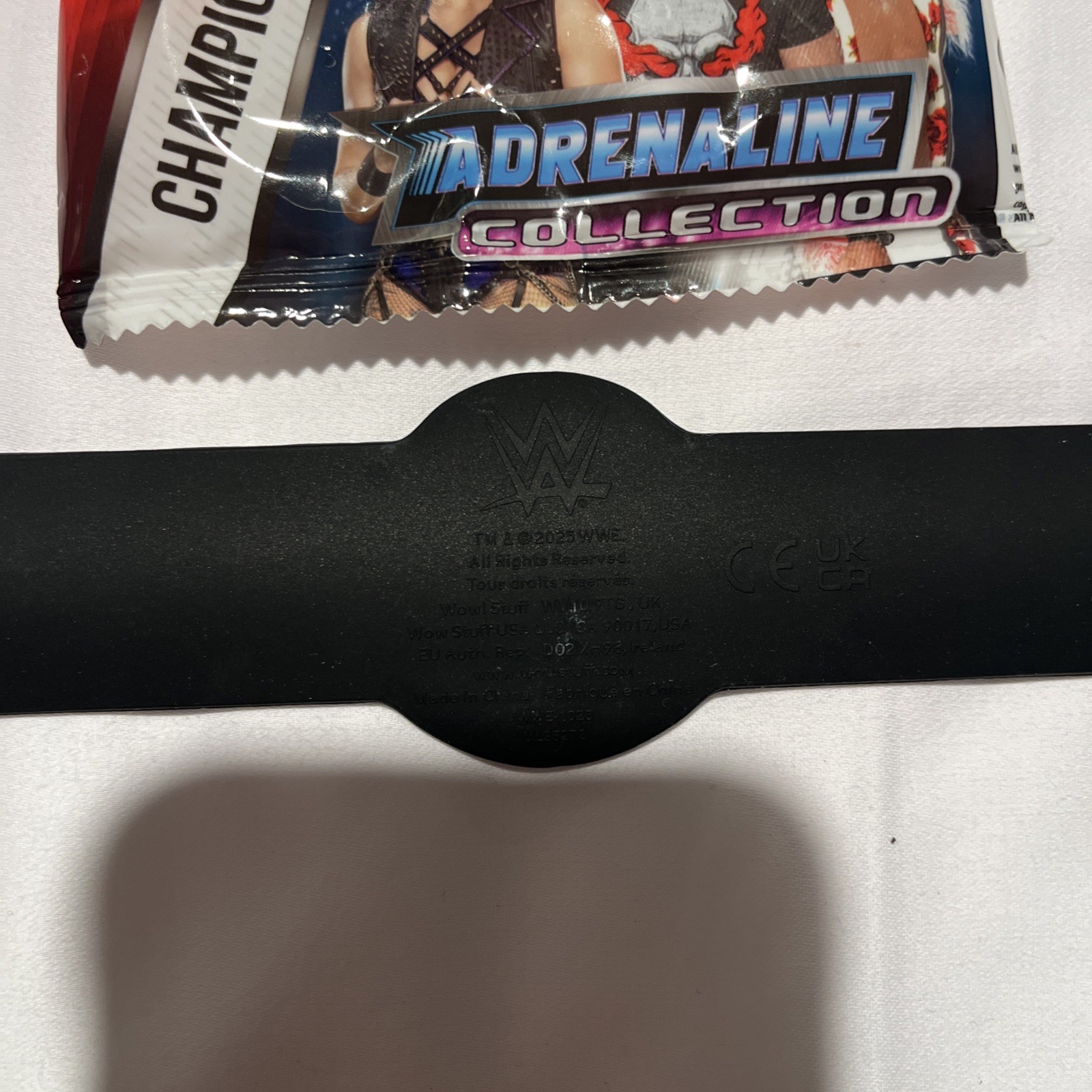 WWE Slap Bands 3 Adrenaline ECW World Championship Title Belt Extreme Wrestling