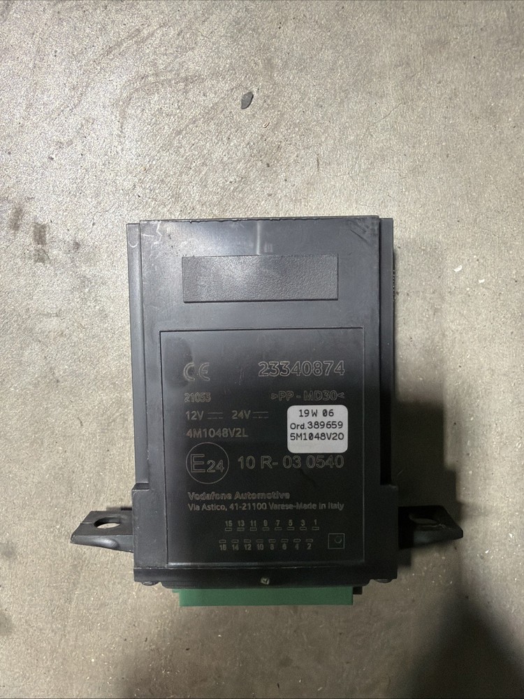 2019-2023 VOLVO VNL 760 REMOTE DOOR CENTRAL LOCK COMPUTER CONTROL MODULE OEM