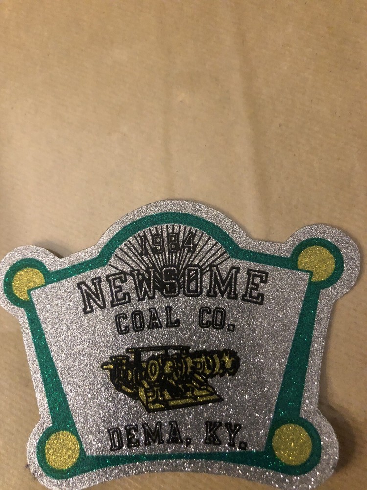 coal mining stickers nice older coal company