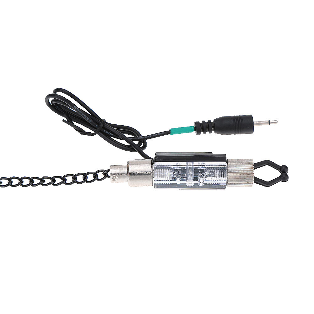 Fishing Bite Hanger Illuminated Indicator Green C0W1