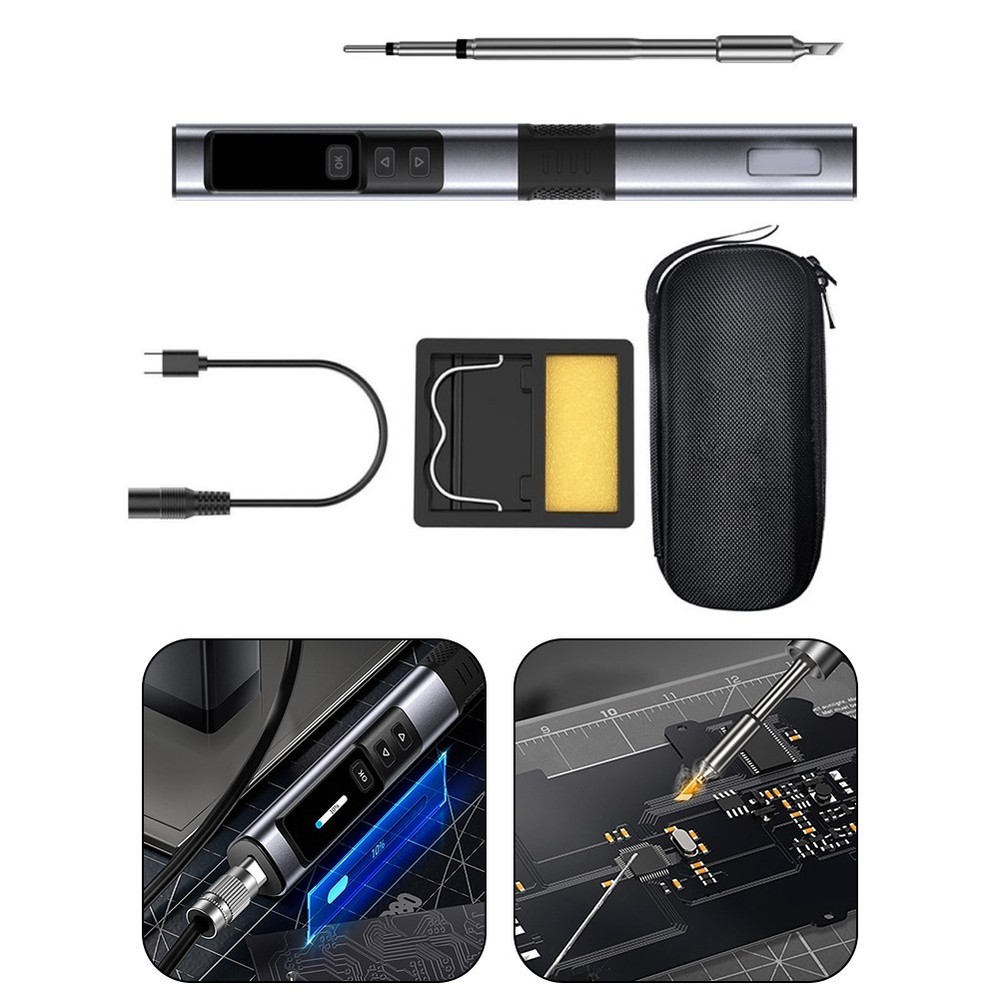 Efficient Welding Solution HS02A Smart Soldering Iron with PID Control