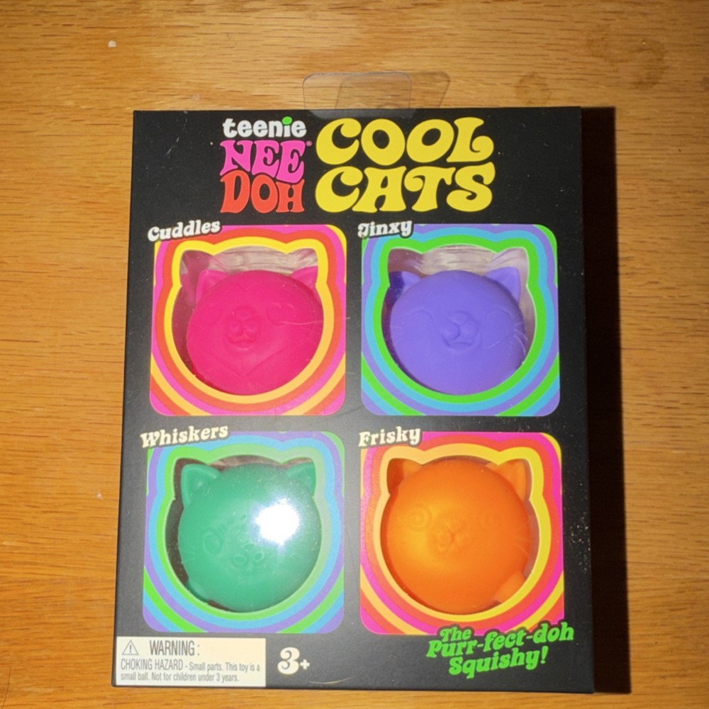 Needoh cool cat’s four  pack ￼