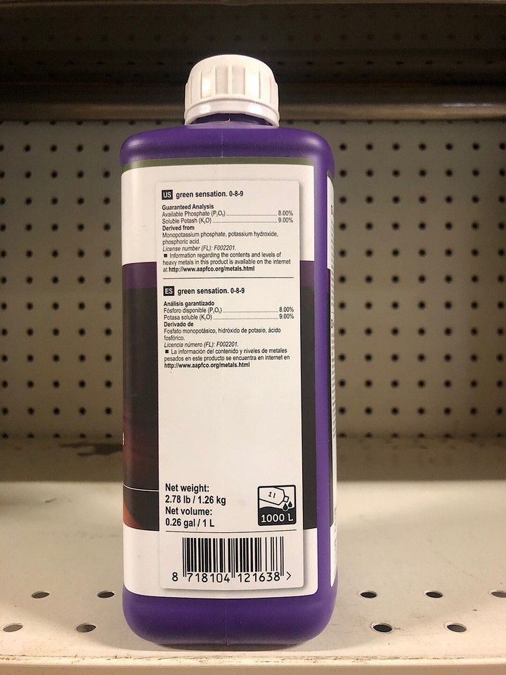 PLAGRON Green Sensation 1L (Quart)
