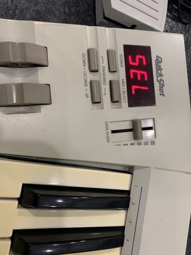 Quickshot MIDI Composer Keyboard Controller Computer Music Vintage