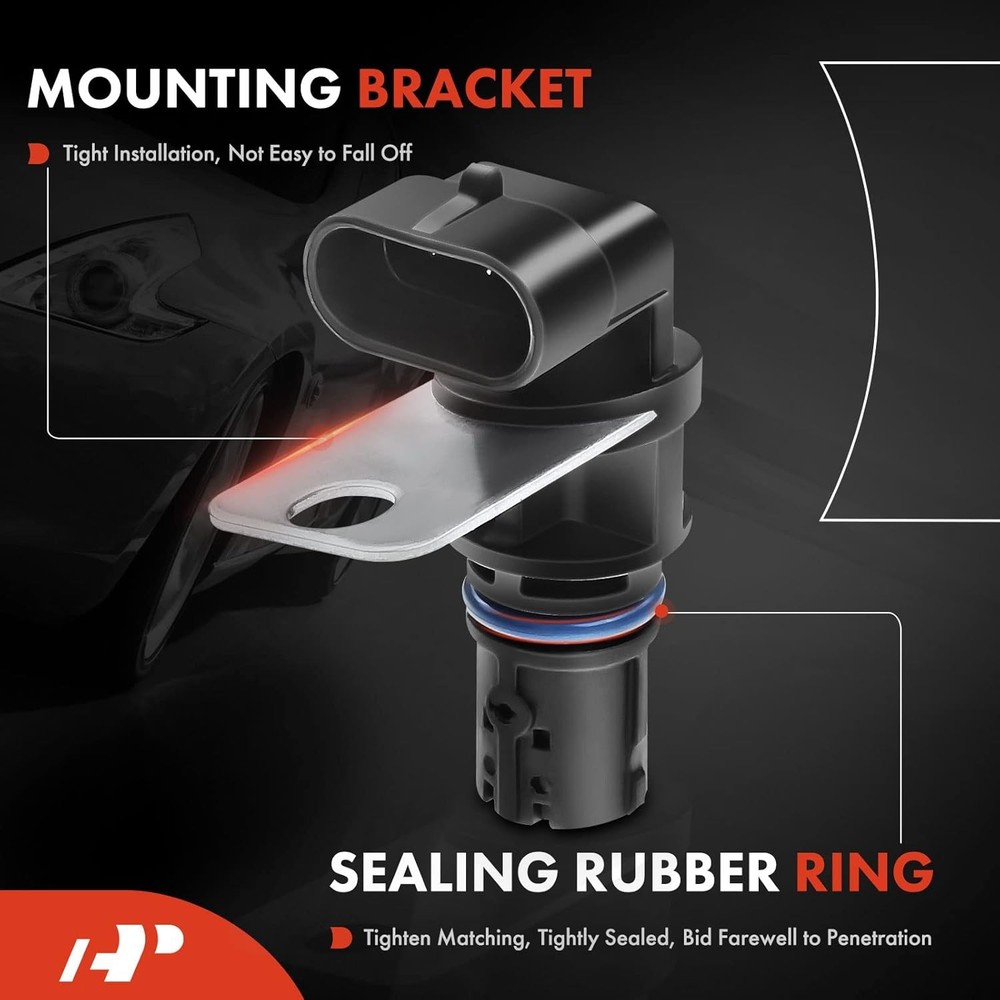 A-Premium Engine Crankshaft Position Sensor Compatible with Buick, Cadillac, Che