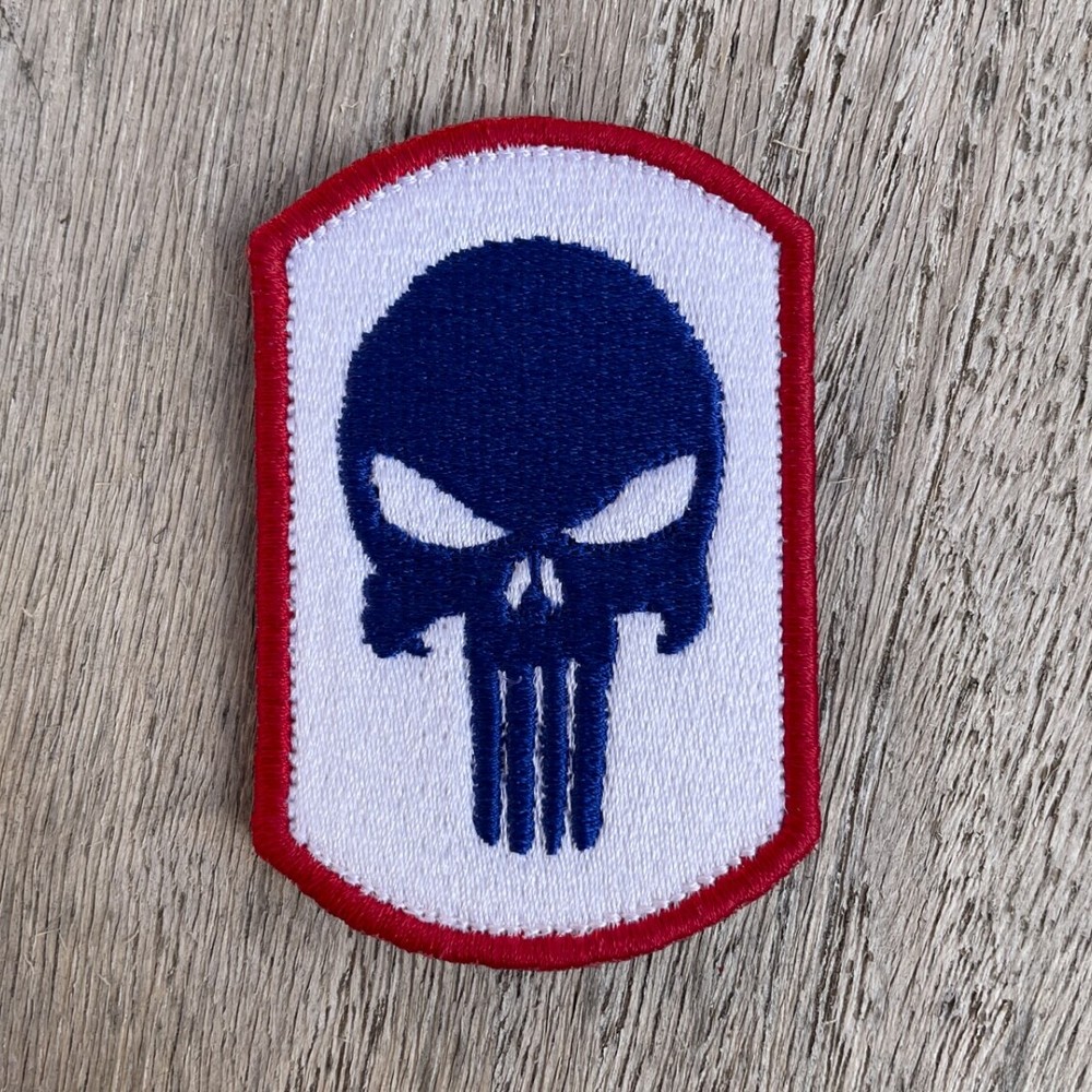 Punisher Morale Patch-Tactical Patch 3X2 Hook and Loop Made in USA