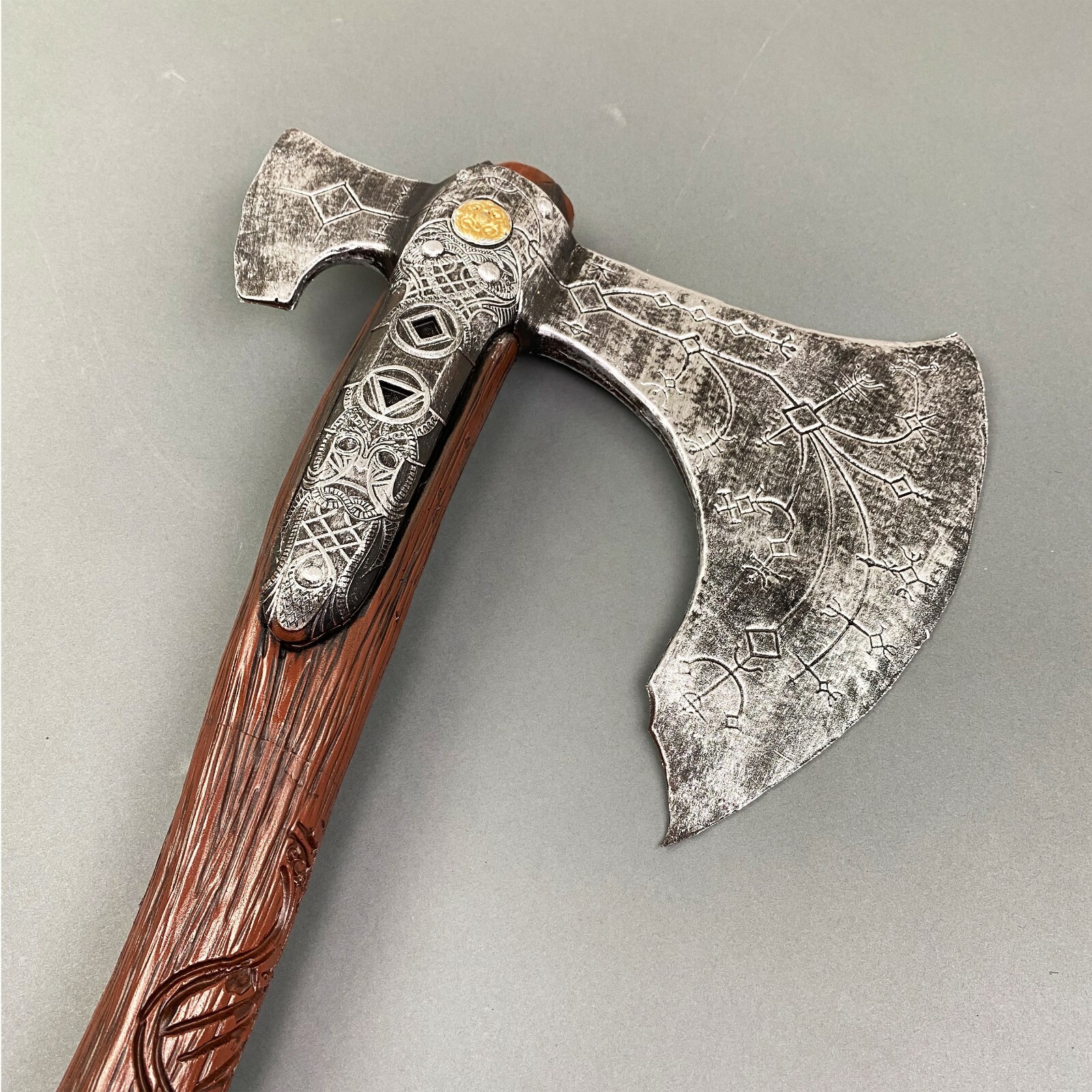 Fantasy Axe Replica Made of High Density Foam For Props and Cosplay Costumes