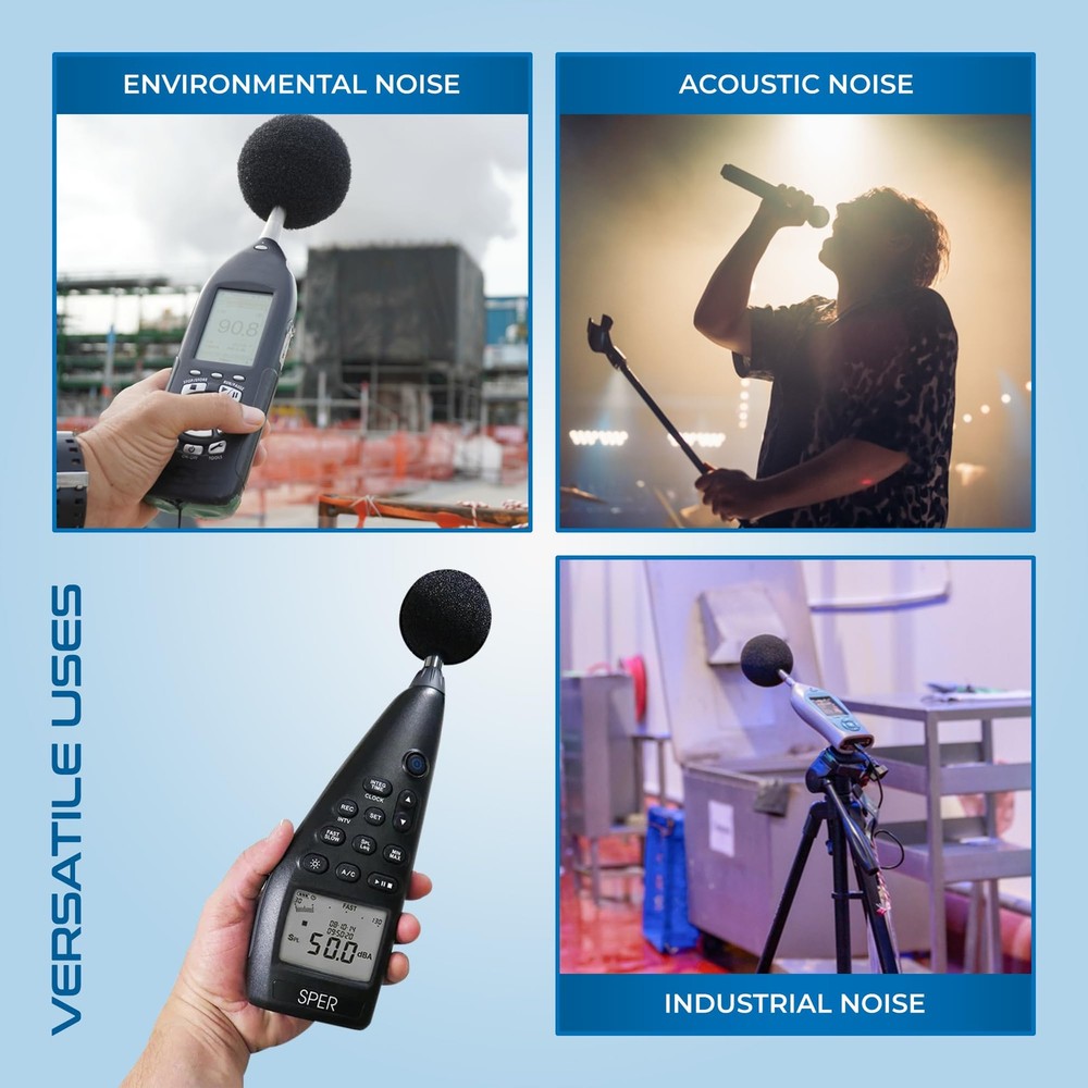 Sper Scientific 840091 Replacement Wind Screen for Sound Meter