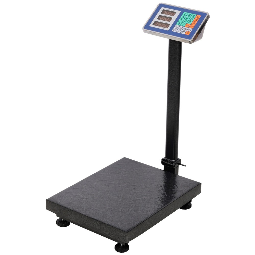 660lbs Weight Computing Digital Scale Floor Platform Scale,0.1 lbs Accuracy