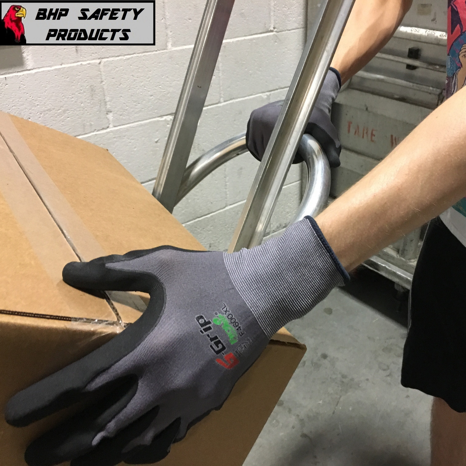 Work Gloves Liberty G-Grip Foam Nitrile Micro Foam-Palm Coated F4600 (12 PAIR)