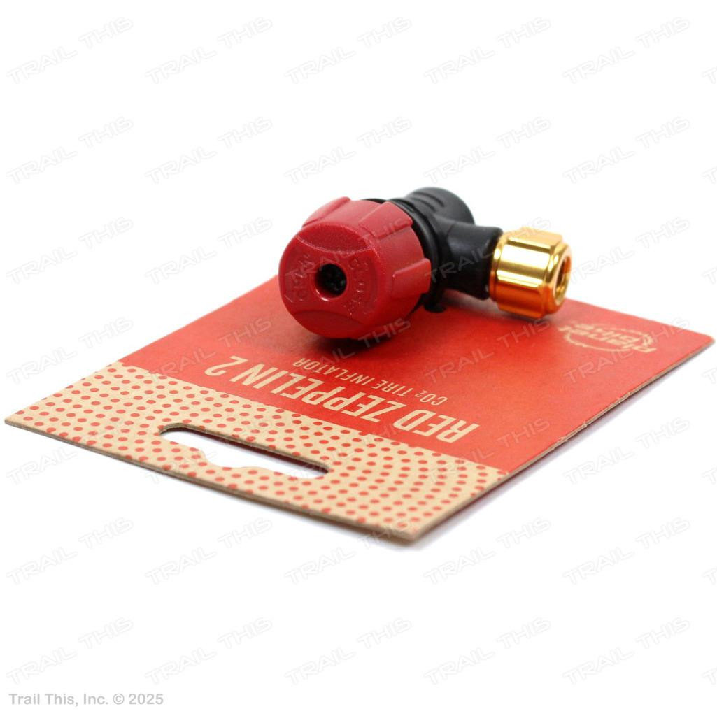 RED ZEPPELIN 2 CO2 Tube Inflator - Head Only - Bicycle Tire Tool Planet Bike