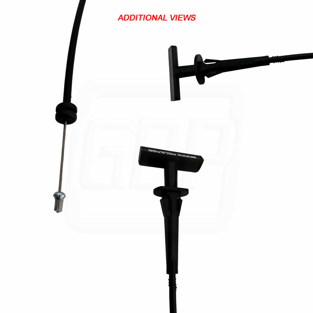 78-88 Oldsmobile G-Body Emergency Parking Brake Release Cable & Pull Handle NEW