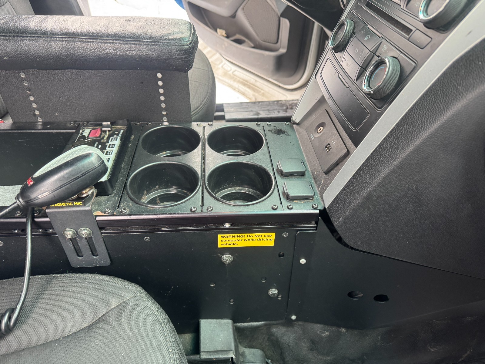 Havis center console Ford police interceptor utility - USED